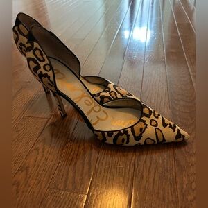 Sam Edelman Leopard Heels Size 10